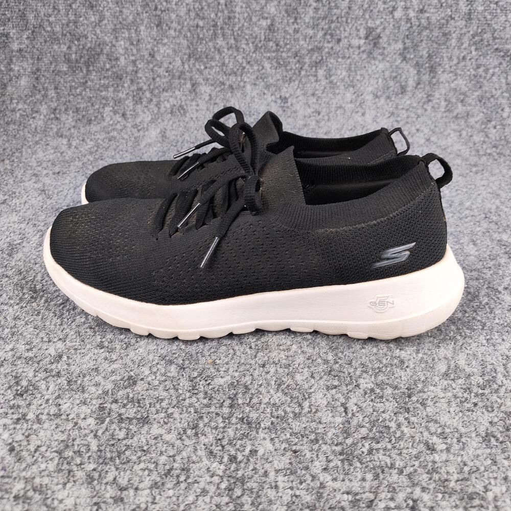 Skechers Shoes Womens Size 9 Black Knit Walking Comfort Sneakers Athletic